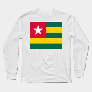 Togolese flag Long Sleeve T-Shirt